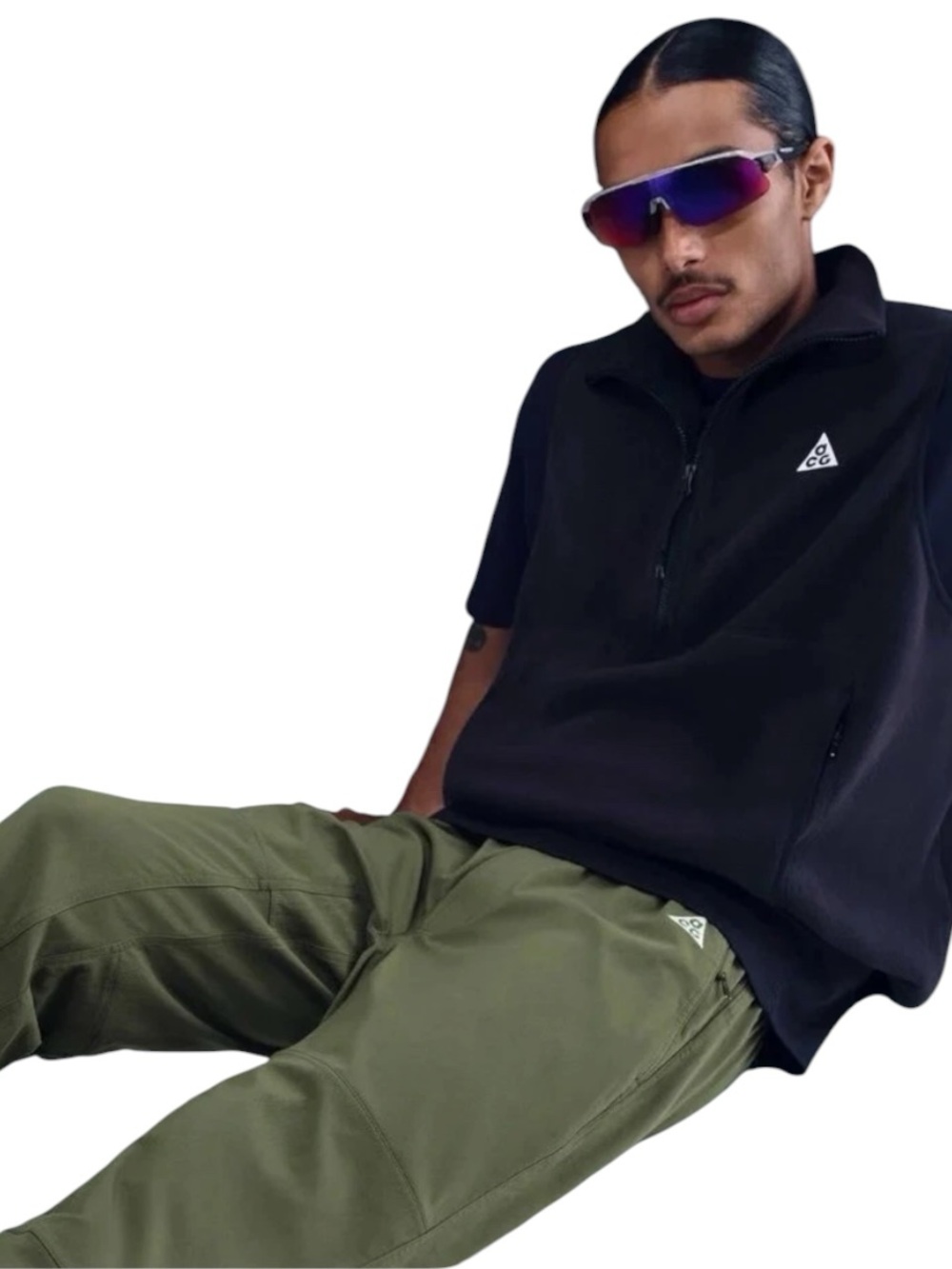 $125 Nike ACG Men's UV Hiking Pants Green Men's Size Small FN2450-222 NEW - Picture 6 of 13